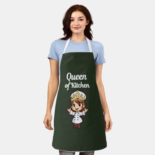 Queen of Kitchen Schort (Gedragen)