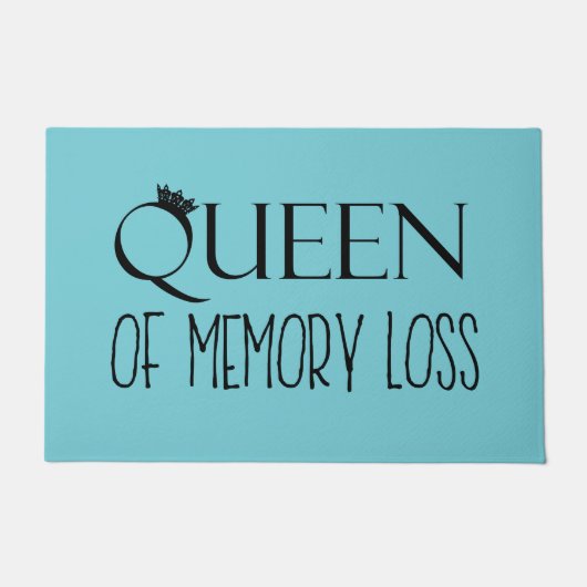 "Queen of Memory Loss" Deurmat (Voorkant)
