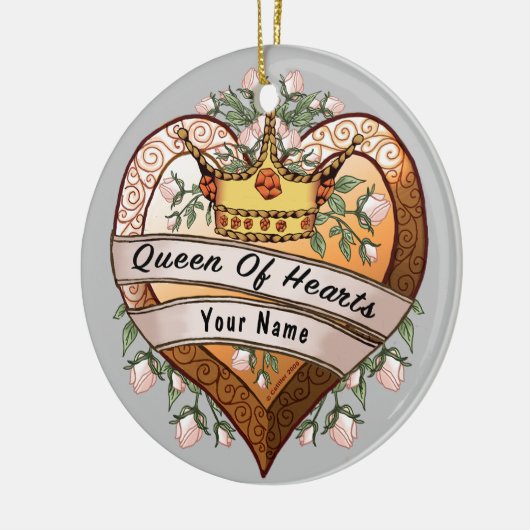 Queen of My Heart aangepaste ornamenten (Links)