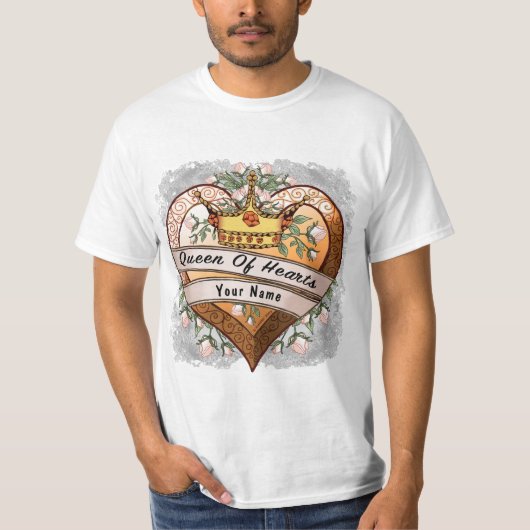 Queen of My Heart T-shirts (Voorkant)