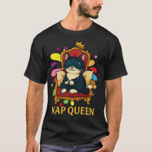 Queen of Naps - Gezellig Kattenontwerp