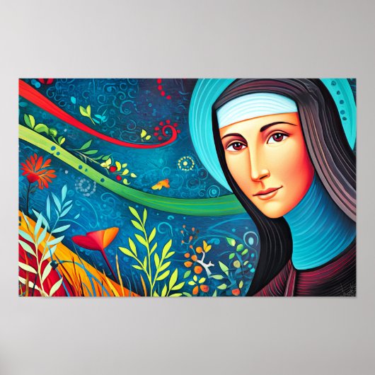 Queen of Peace and Mercy Poster (Voorkant)