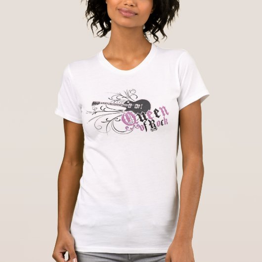 Queen of Rock T-shirt (Voorkant)