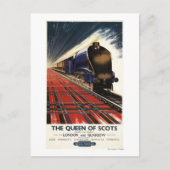 Queen of Scots Pullman Train Briefkaart (Voorkant)