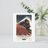 Queen of Scots Pullman Train Briefkaart (Staand voorkant)