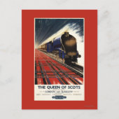 Queen of Scots Pullman Train Briefkaart (Voorkant)