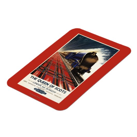 Queen of Scots Pullman Train Magneet (Linkerzijde)