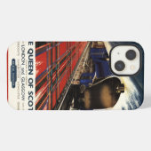 Queen of Scots Pullman Trein iPhone Hoesje (Achterkant horizontaal)