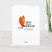 Queen of Sewing Customize Wenskaart Feestdagen Kaart (Achterkant)