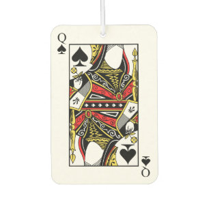 Queen of Spades - Voeg uw Afbeelding Luchtverfrisser
