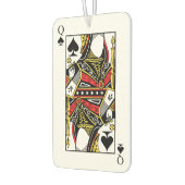 Queen of Spades - Voeg uw Afbeelding Luchtverfrisser (Links)