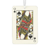 Queen of Spades - Voeg uw Afbeelding Luchtverfrisser (Achterkant)