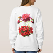 Queen of Sparkles Champagne sweatshirt (Achterkant)