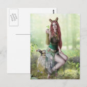 Queen of Spring Briefkaart (Voorkant / Achterkant)