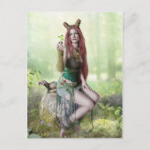 Queen of Spring Briefkaart (Voorkant)