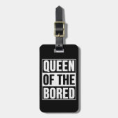 Queen of the Bored - American Gods Bagagelabel (Voorkant verticaal)