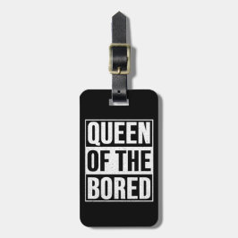 Queen of the Bored - American Gods Bagagelabel