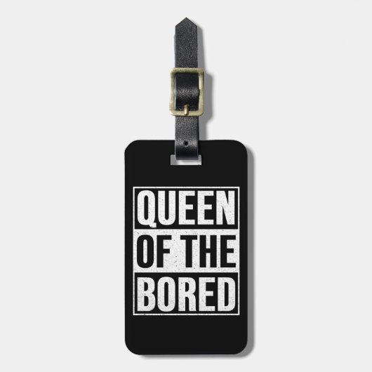 Queen of the Bored - American Gods Bagagelabel (Voorkant verticaal)