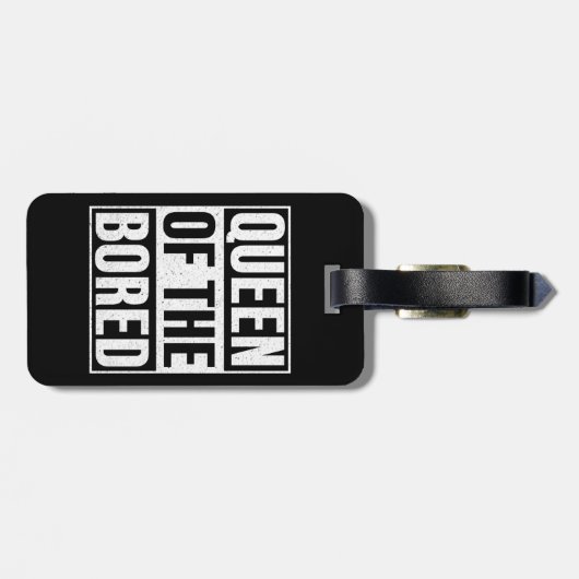 Queen of the Bored - American Gods Bagagelabel (Achterkant horizontaal)