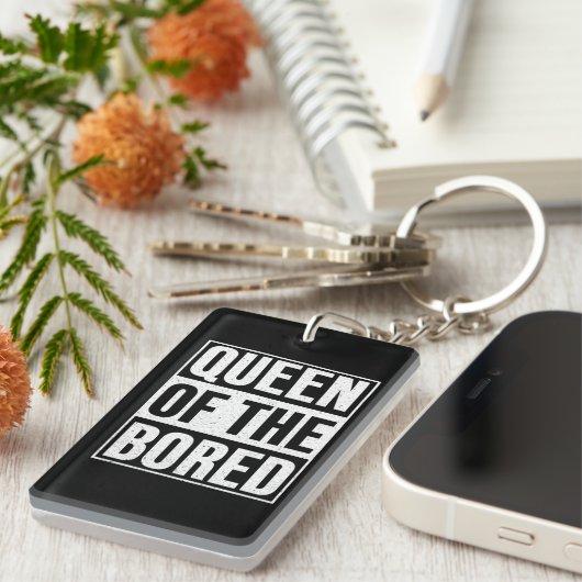 Queen of the Bored - American Gods Sleutelhanger (Voorkant Rechts)