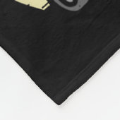 Queen Of The Camper Cute Camping Van Camp Trailer  Fleece Deken (Hoek)