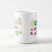Queen of the classroom, mug for teacher,custom mug magische mok (Midden)