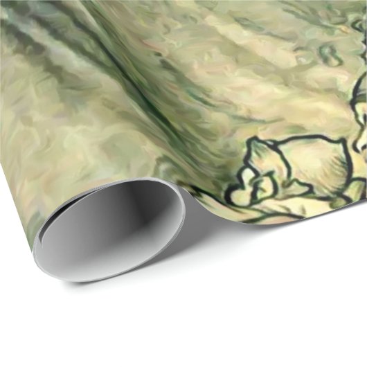 "Queen of the Fairies" van Arthur Rackham Cadeaupapier (Rol Hoek)