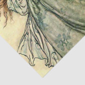 "Queen of the Fairies" van Arthur Rackham Tissuepapier (Detail)