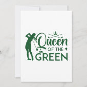 Queen Of The Green Bedankkaart (Voorkant)