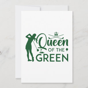 Queen Of The Green Bedankkaart