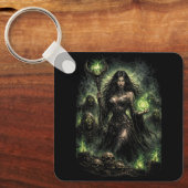 Queen of the Green Flame Sleutelhanger (Voorkant)