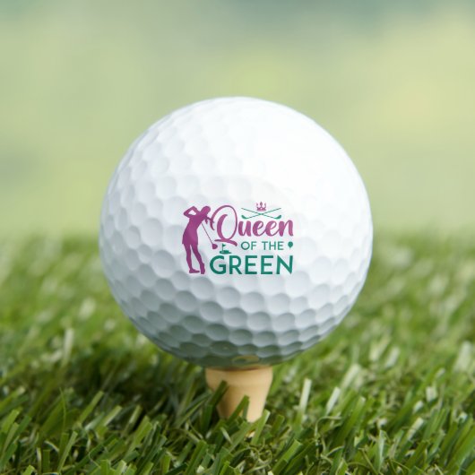 Queen Of The Green Golfballen (Insitu Shirt)