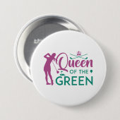 Queen Of The Green Ronde Button 7,6 Cm (Voorkant /achterkant)