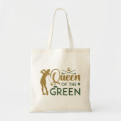 Queen Of The Green Tote Bag (Voorkant)