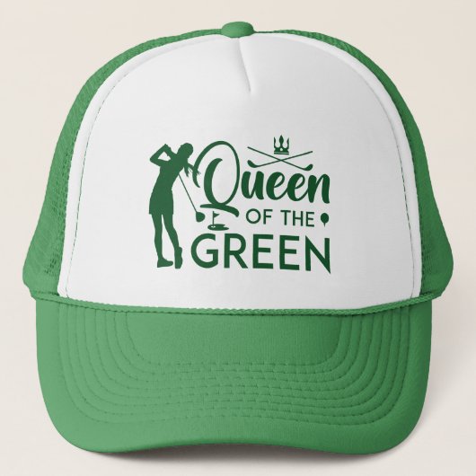 Queen Of The Green Trucker Pet (Voorkant)
