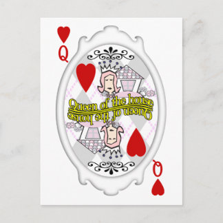 Queen of the House Briefkaart