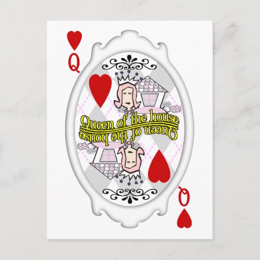 Queen of the House Briefkaart (Voorkant)