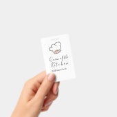 Queen of the kitchen chef cooking add name crown  badge (Handheld)