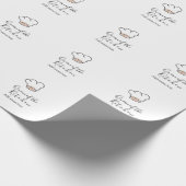 Queen of the kitchen chef cooking add name crown  cadeaupapier (Hoek)