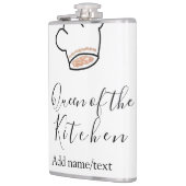 Queen of the kitchen chef cooking add name crown heupfles (Links)