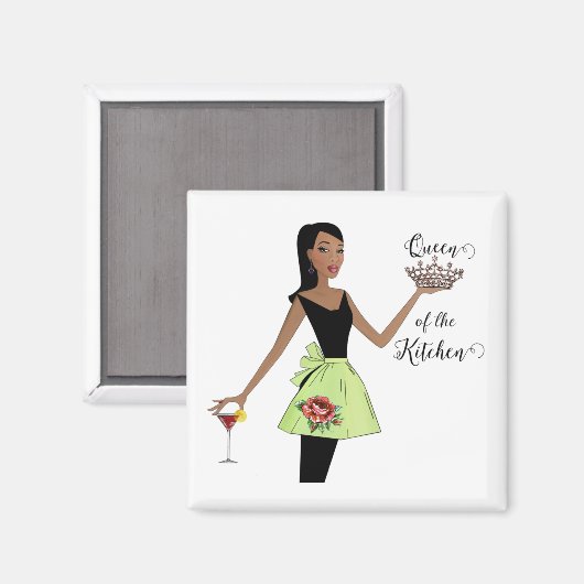 "Queen of the Kitchen" MAGNET (Voorkant / Achterkant)