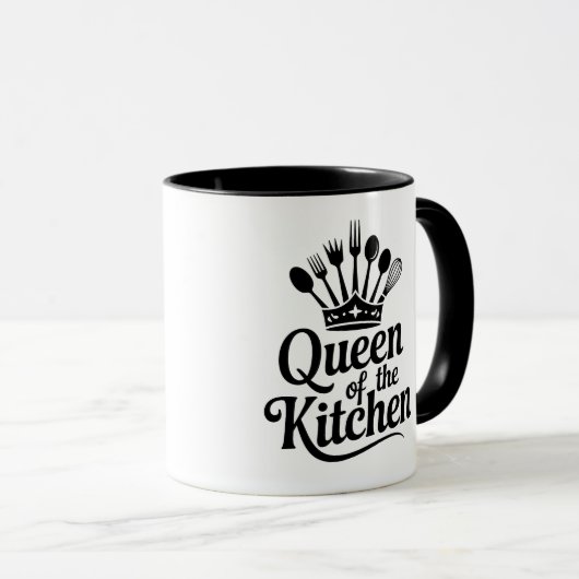 Queen of the kitchen  mok (Voorkant rechts)