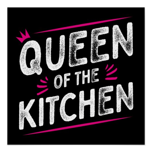 Queen of the Kitchen Poster (Voorkant)