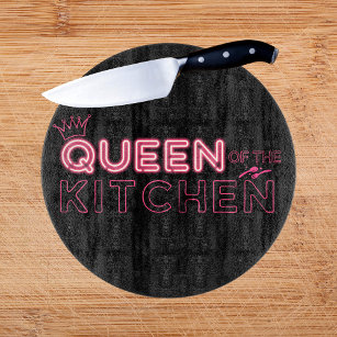 Queen Of The Kitchen Snijplank
