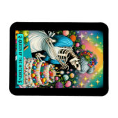 Queen of the Kitchen Tarot Kaart Magnet Magneet (Horizontaal)