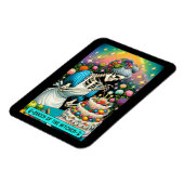 Queen of the Kitchen Tarot Kaart Magnet Magneet (Linkerzijde)