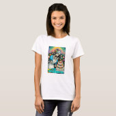 Queen of the Kitchen Tarot Kaart T-shirt (Voorkant volledig)