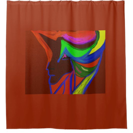 Queen of the Mermaids Douchegordijn (Voorkant)