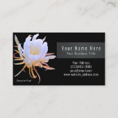 Queen of the Night 名刺 Visitekaartje (Achterkant)