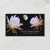 Queen of the Night 名刺 Visitekaartje (Voorkant)